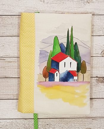 Рисувана подвързия за книга “Тоскана"
