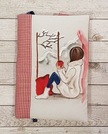 Рисувана подвързия за книга „На прозореца"