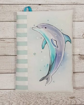 Рисувана подвързия за книга "Делфин"